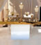 Square base Sweetheart table