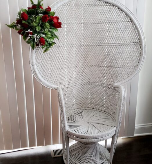Peacock Chairs (White)